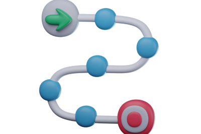 אוטומציות לניהול תהליך המכירות - סמל גרפי של תרשים זרימה המדמה תהליך מכירות